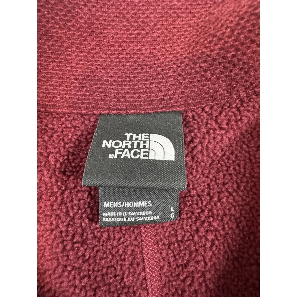 The North Face Men's Textured Cap Rock 1/4 Zip Pullover‎ Sweatshirt Size Large